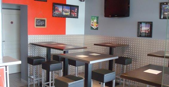 La salle du restaurant Peppers Pizzas